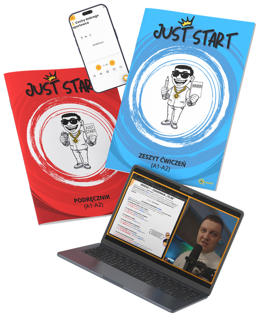 JUST START - Angielski dla początkujących (A1–A2)